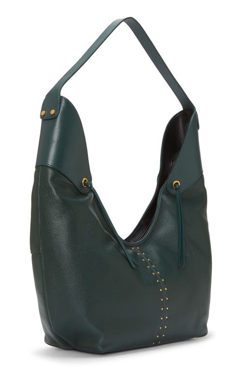 Vince Camuto Ganya Leather Hobo Bag In Blue 01
