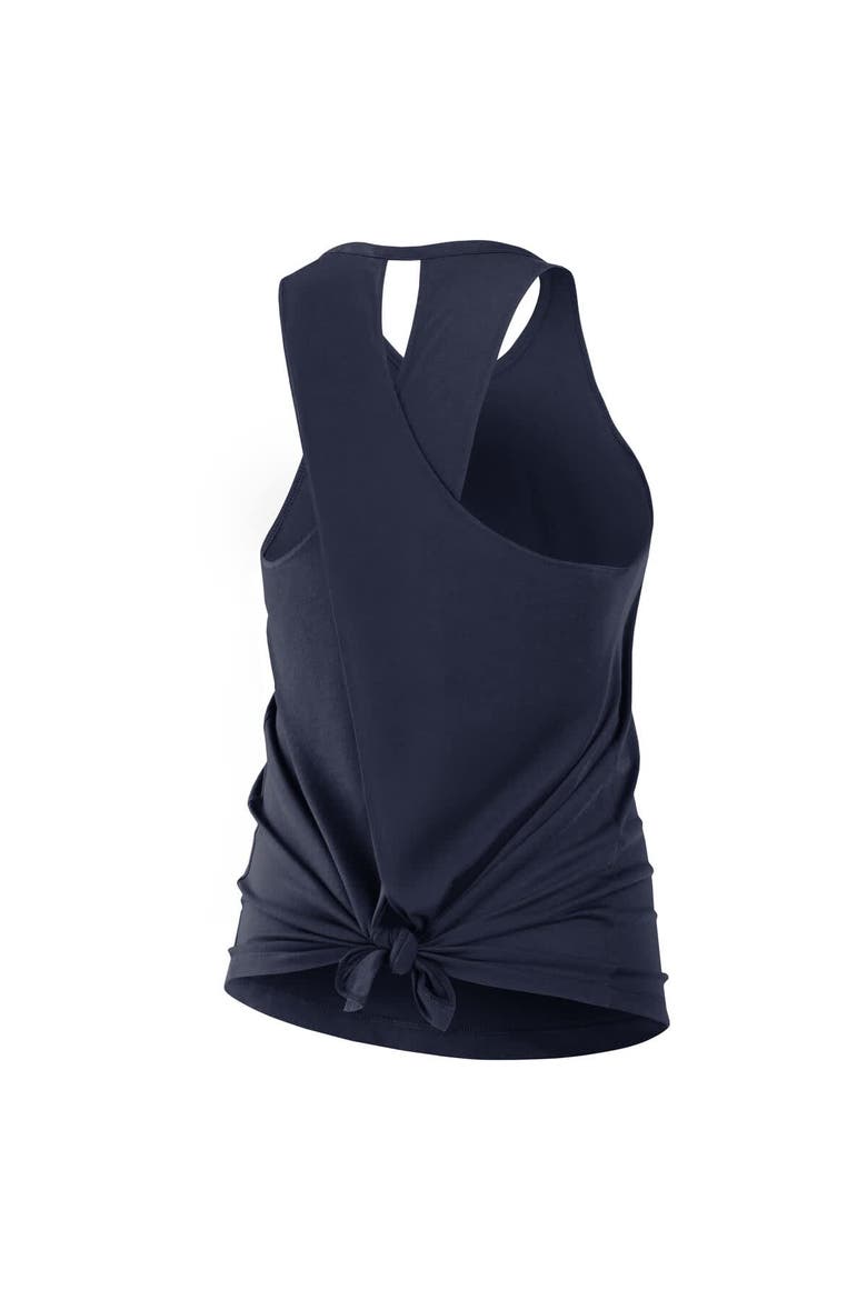 Women's Nike Navy Tennessee Titans  Crossback Performance Tank Top, Alternate, color, Navy