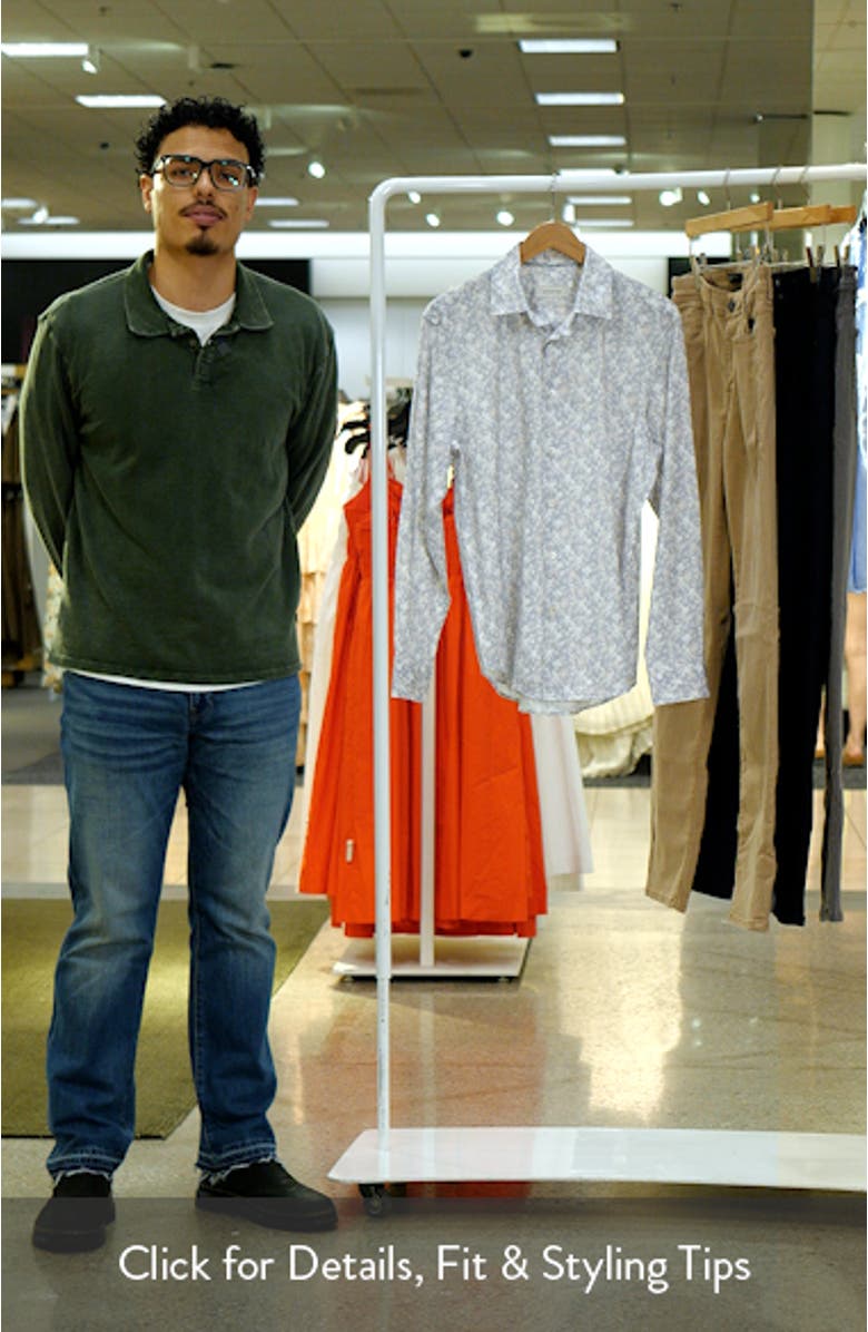 James OoohCotton<sup>®</sup> Floral Button-Up Shirt, sales video thumbnail