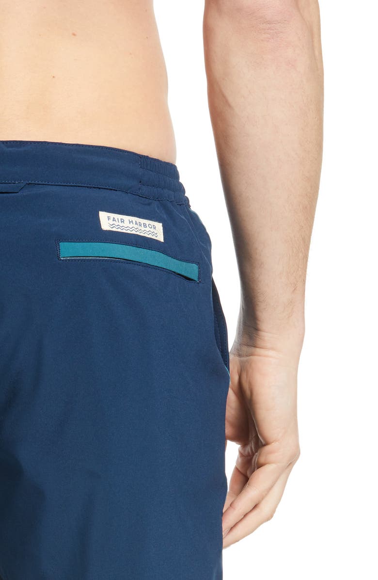 Fair Harbor The Sextant Side Stripe Swim Trunks, Alternate, color,