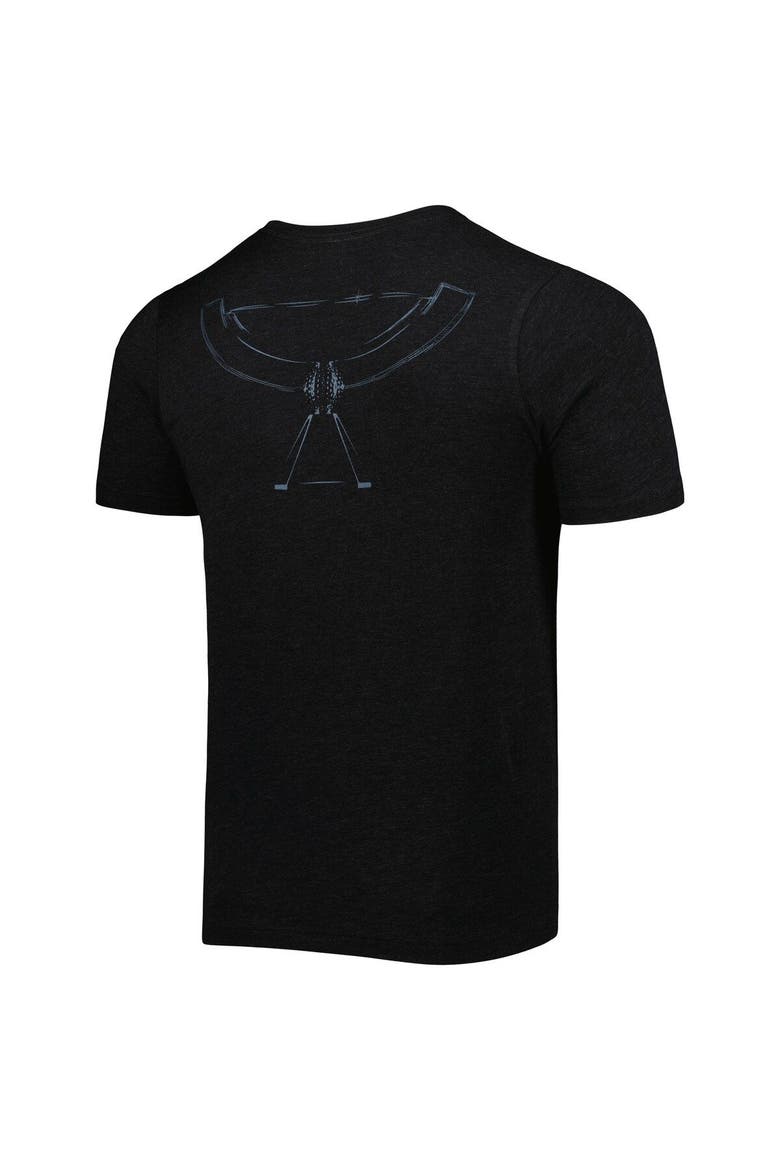 Men's Ahead Charcoal TOUR Championship Cup Tri-Blend T-Shirt, Alternate, color, Charcoal