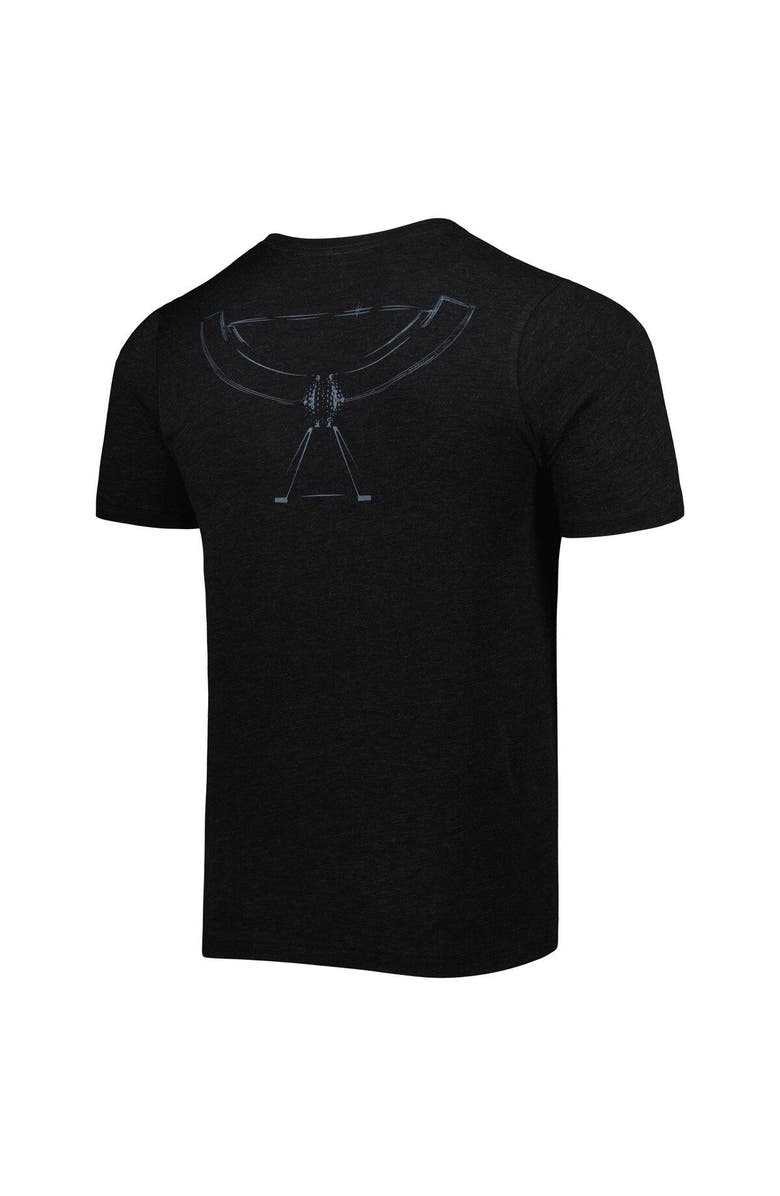 AHEAD Men's Ahead Charcoal TOUR Championship Cup Tri-Blend T-Shirt, Alternate, color, 