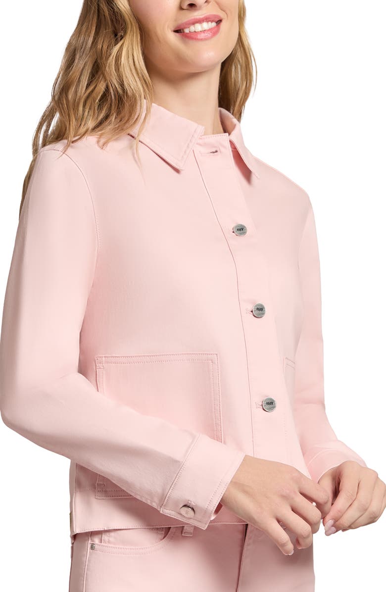 Jones New York Patch Pocket Denim Jacket, Alternate, color,