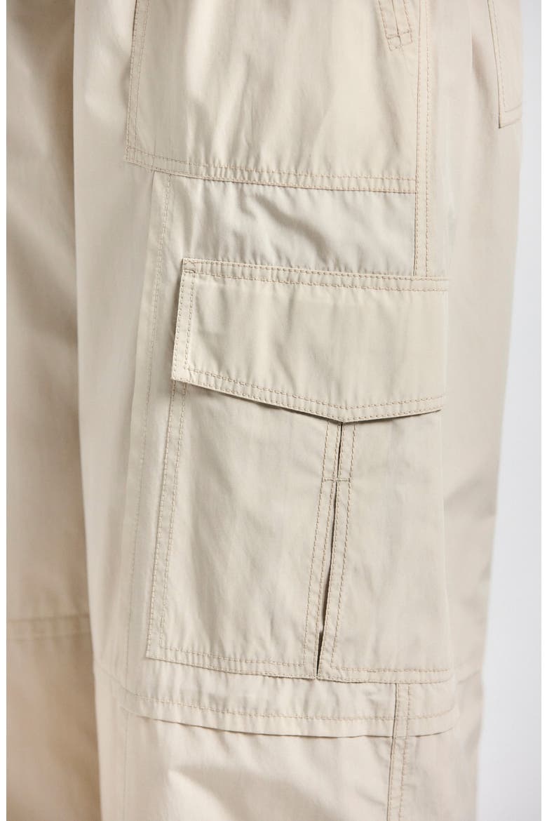 Ruth Wide Leg Cargo Pants, Alternate, color, OYSTER GRAY