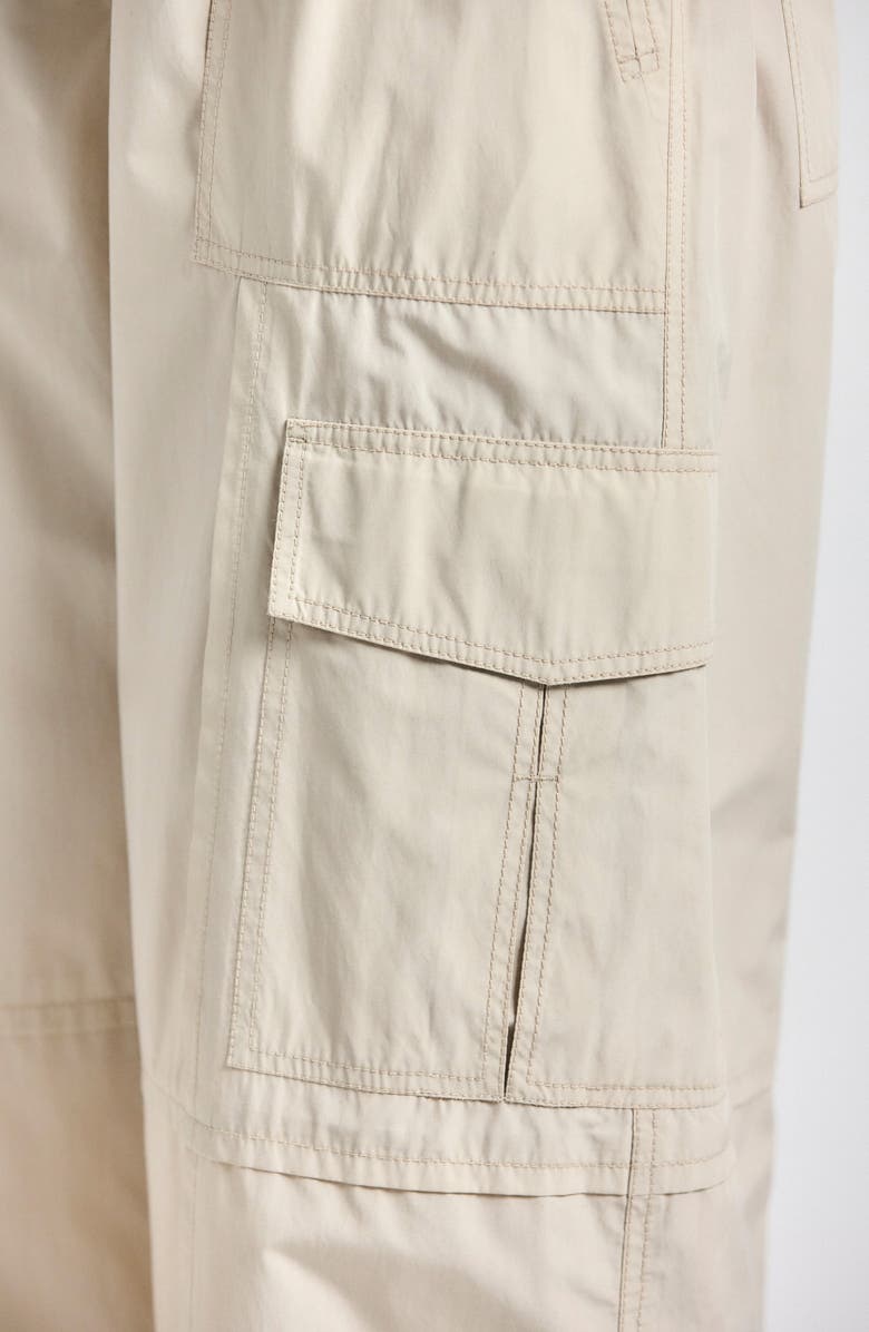 Derek Lam 10 Crosby Ruth Wide Leg Cargo Pants, Alternate, color, Oyster Gray