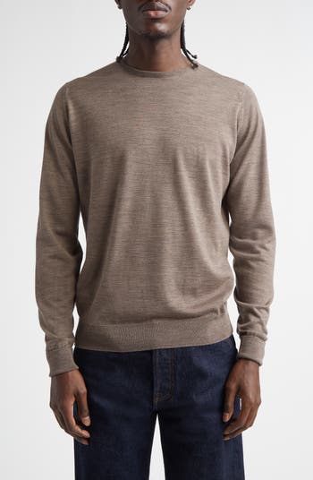 John Smedley Marcus Virgin Wool Crewneck Sweater | Nordstrom