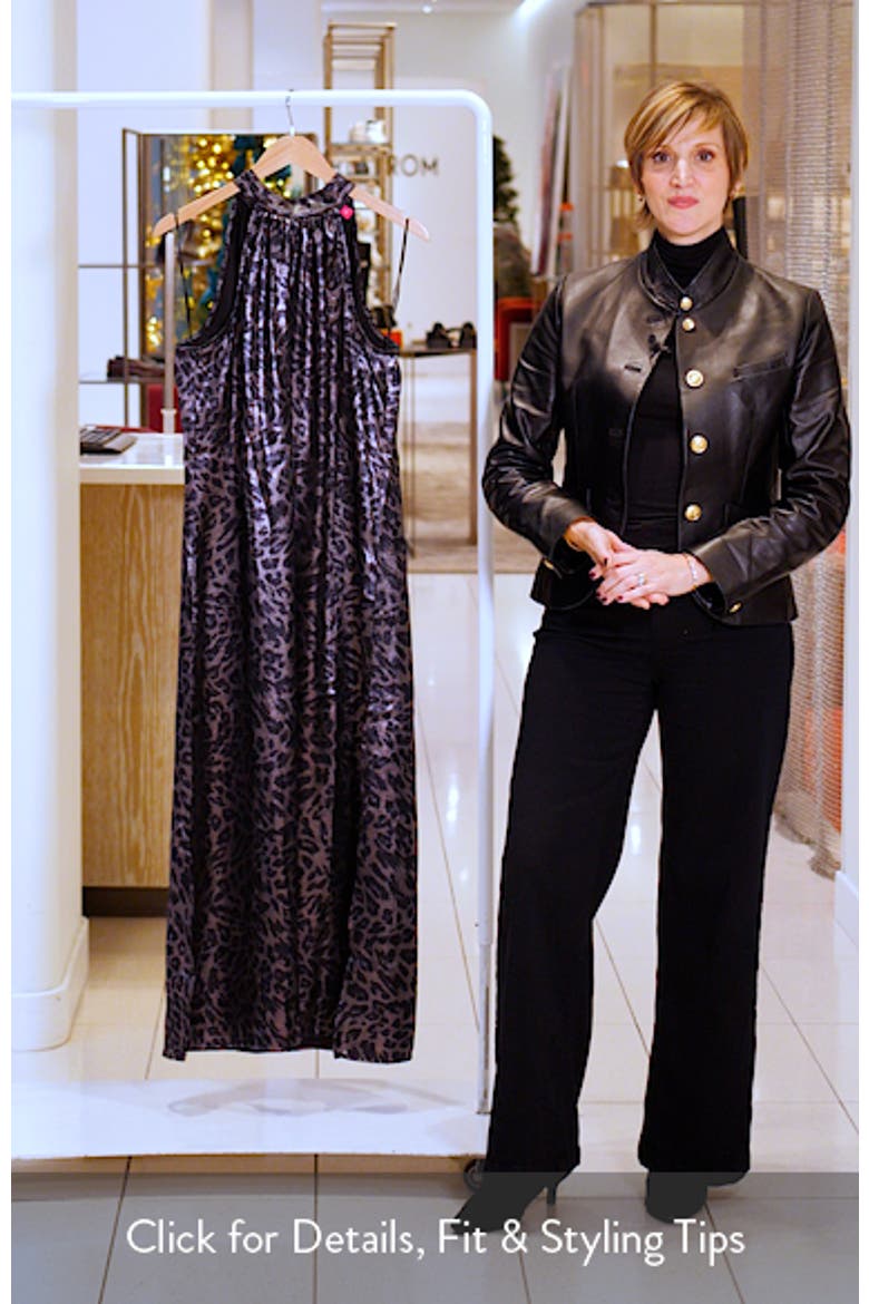 Halter Neck Maxi Dress video