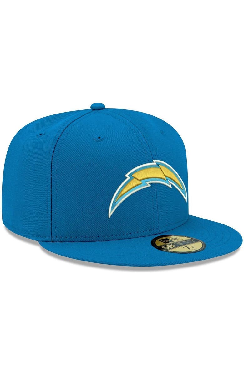 New Era Men's New Era Powder Blue Los Angeles Chargers Team Basic 59FIFTY Fitted Hat, Alternate, color, Blue