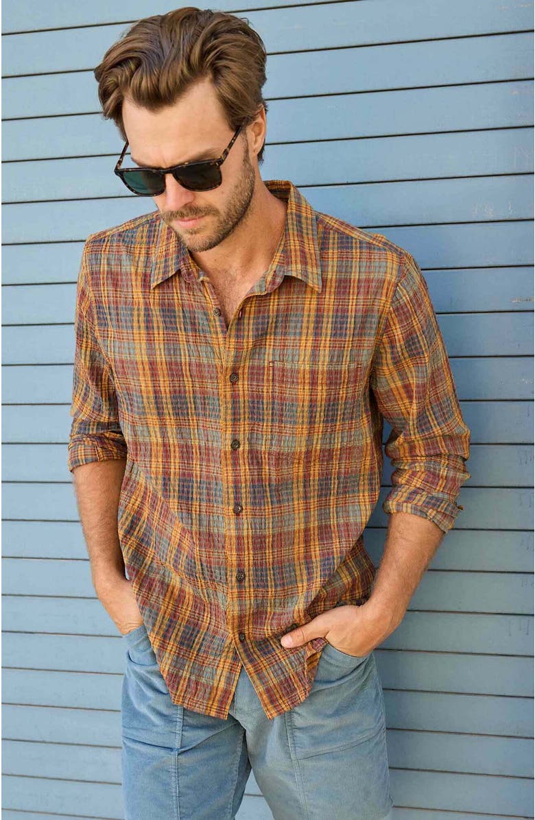 Toad & Co Men's Fletcher Long Sleeve Shirt, Alternate, color, 