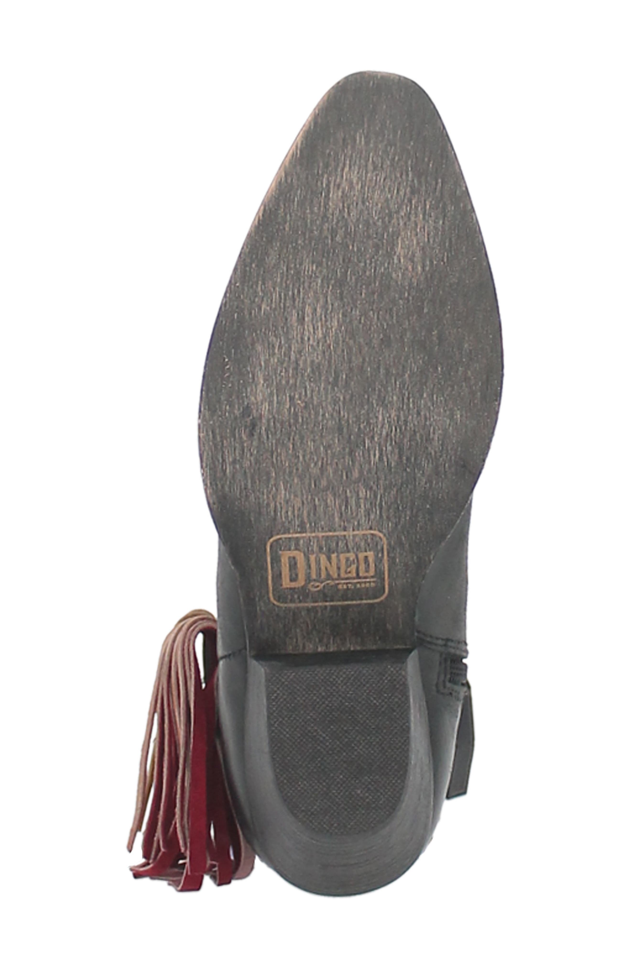 Dingo Fringe Benefits Western Boot, Alternate, color, 