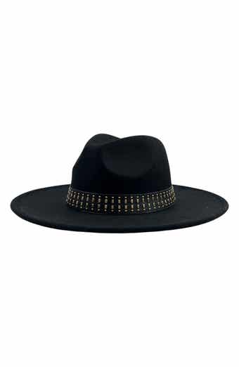 MARCUS ADLER Wide Brim Felt Panama Hat