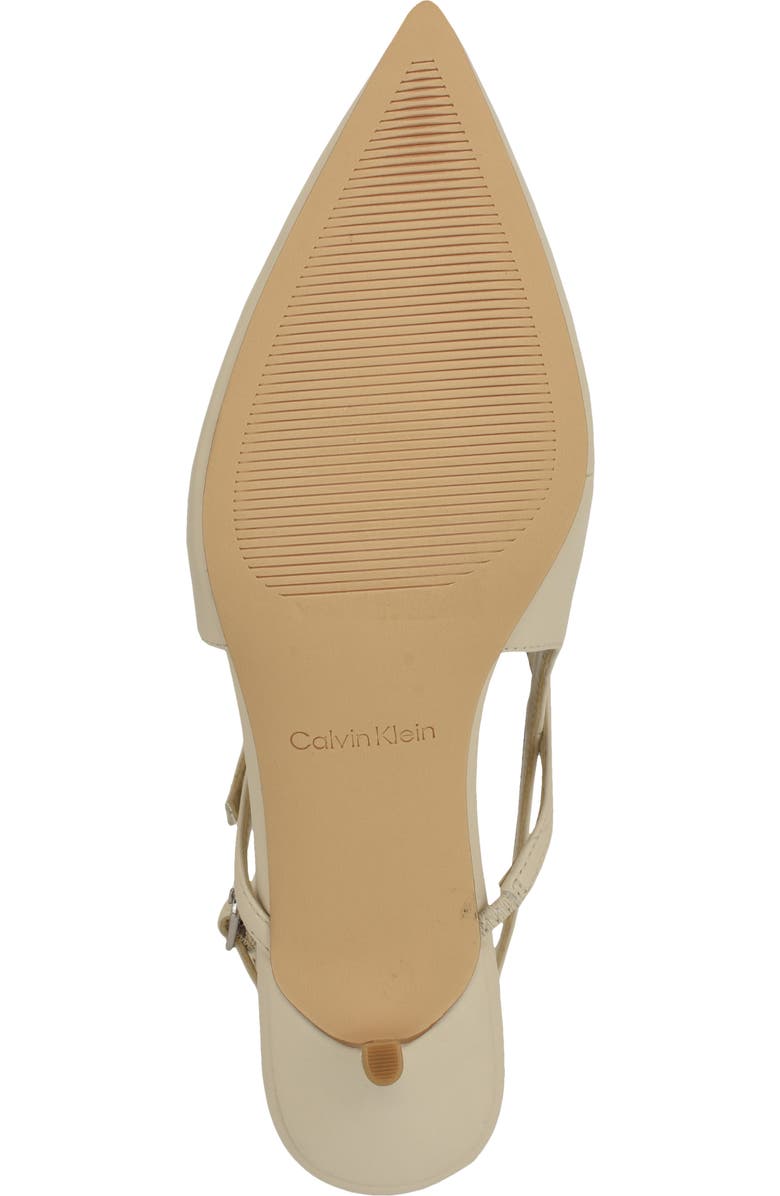 Calvin Klein Vierra 2 Slingback Pump, Alternate, color, Ivory