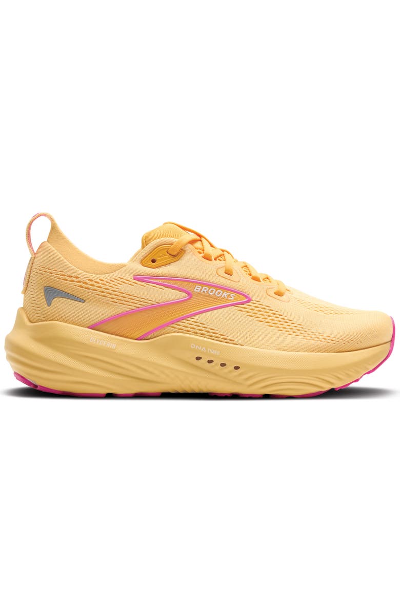 Brooks Glycerin 22 Running Shoe, Alternate, color, Sherbert/ Apricot/ Pink