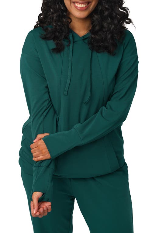 Kindred Bravely Relaxed Fit Nursing Hoodie in Evergreen 