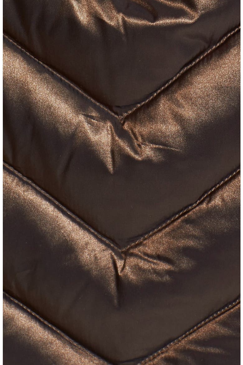 Hooded Packable Down Coat, Alternate, color, ANTIQUE BRONZE