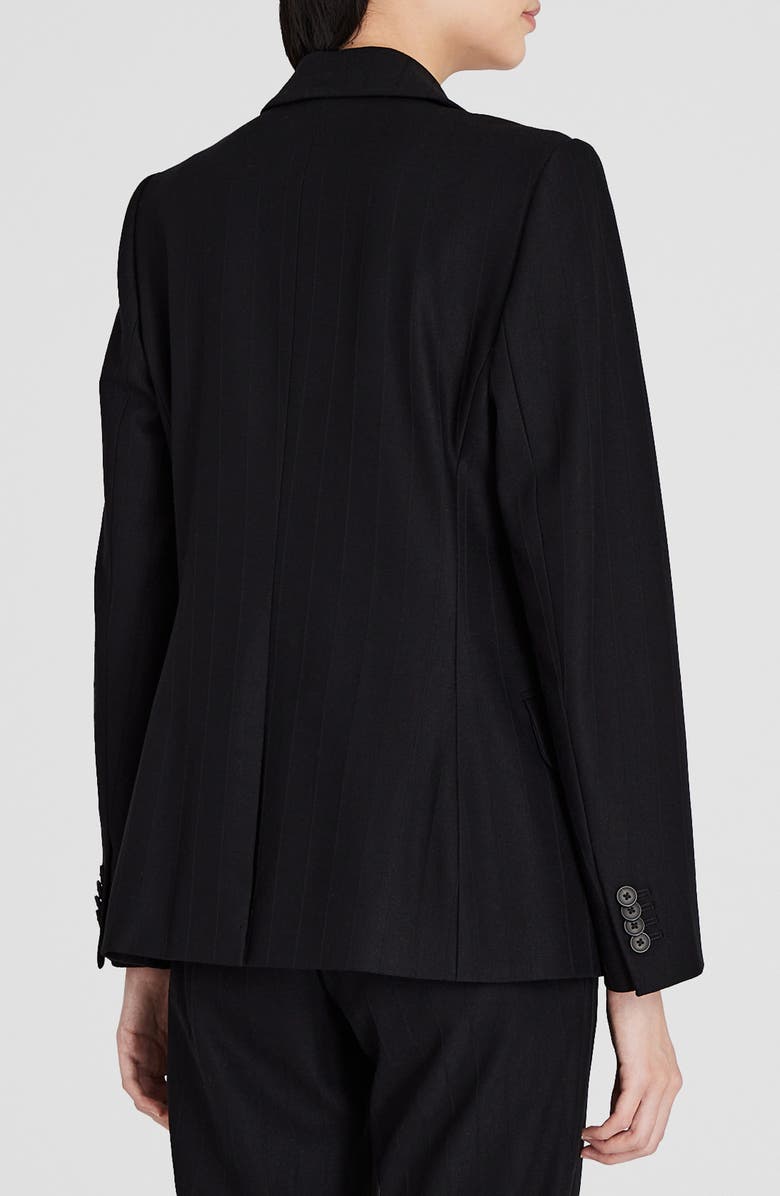 Club Monaco Stripe Jacquard Cutaway Blazer, Alternate, color, 