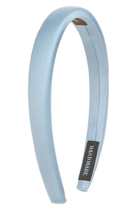 Skinny Padded Satin Headband