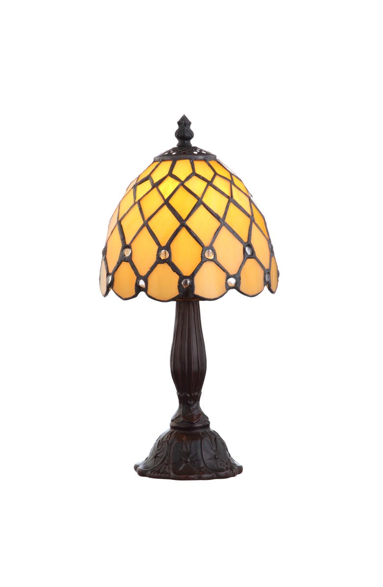 JONATHAN Y Campbell LED Table Lamp, Main, color, Bronze