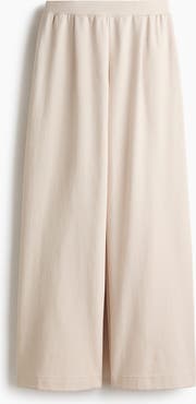 H&M Wide Interlock Joggers