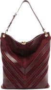 Arezzo Aurora Large Leather Hobo Bag