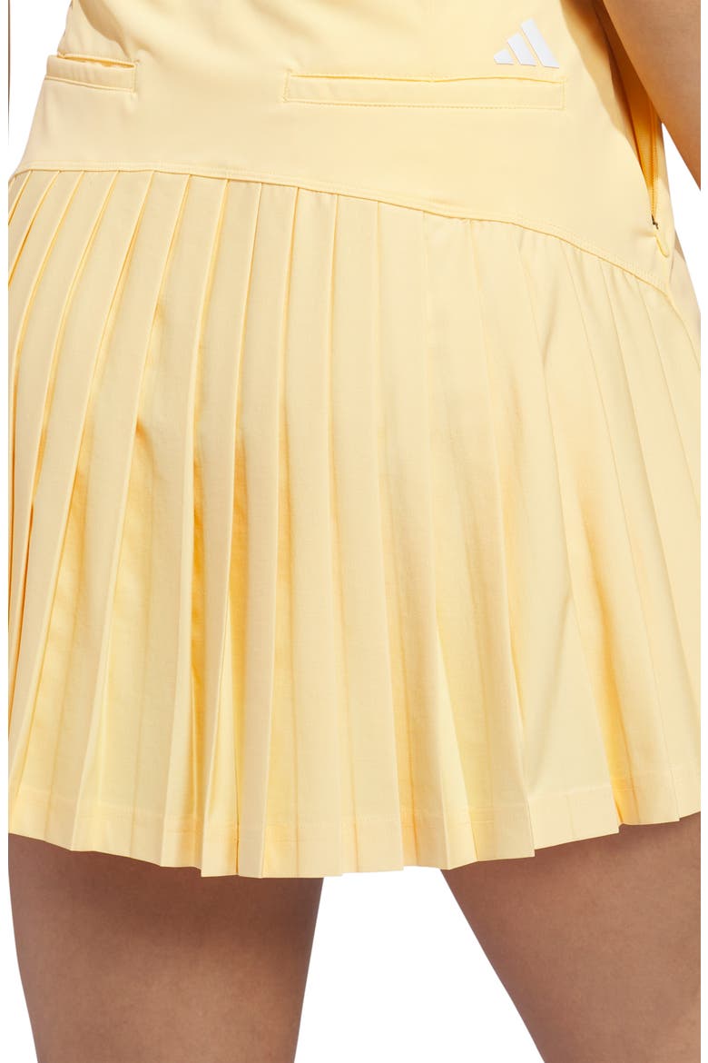 Ultimate365 Tour Pleated Skirt, Alternate, color, SEMI ICE TANGERINE