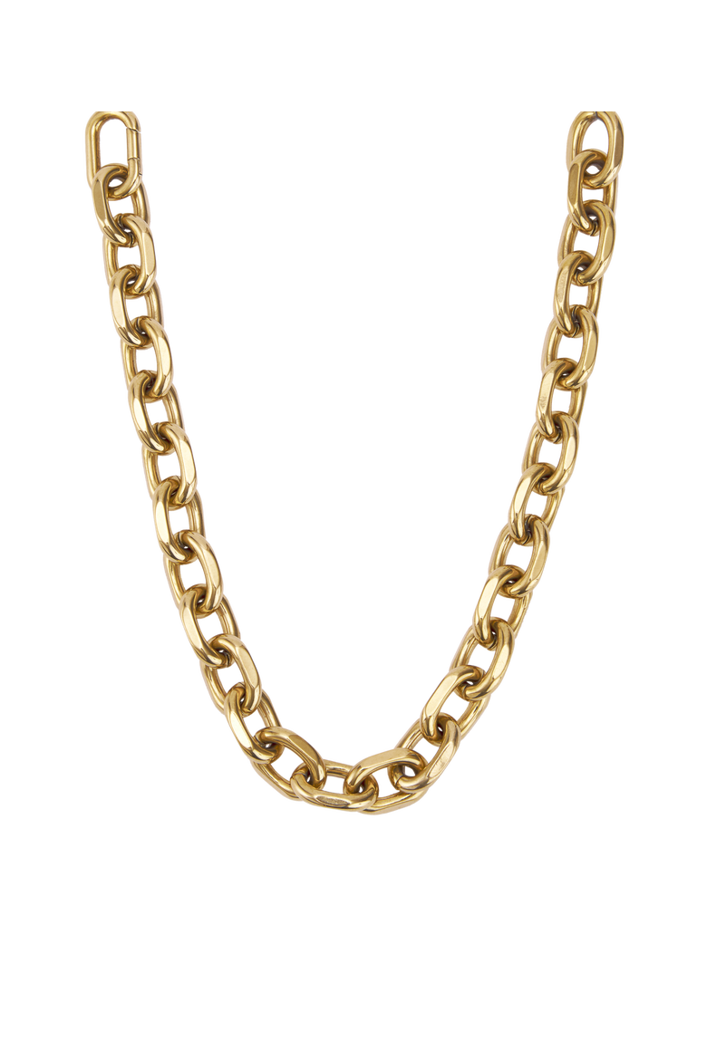 September Chain Necklace, Main, color, Gold