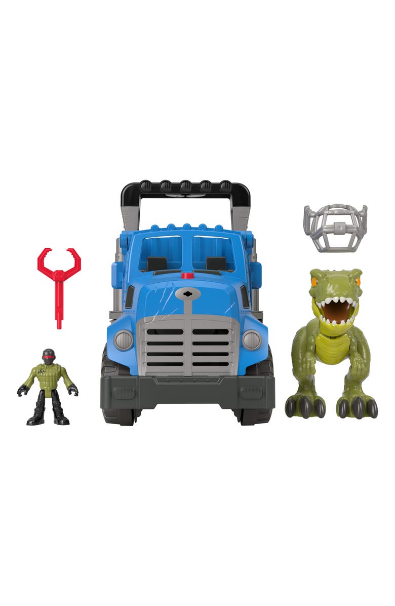 FISHER PRICE Imaginext<sup>®</sup> Jurassic World Break Out Dino Hauler & T-Rex Set, Alternate, color, 