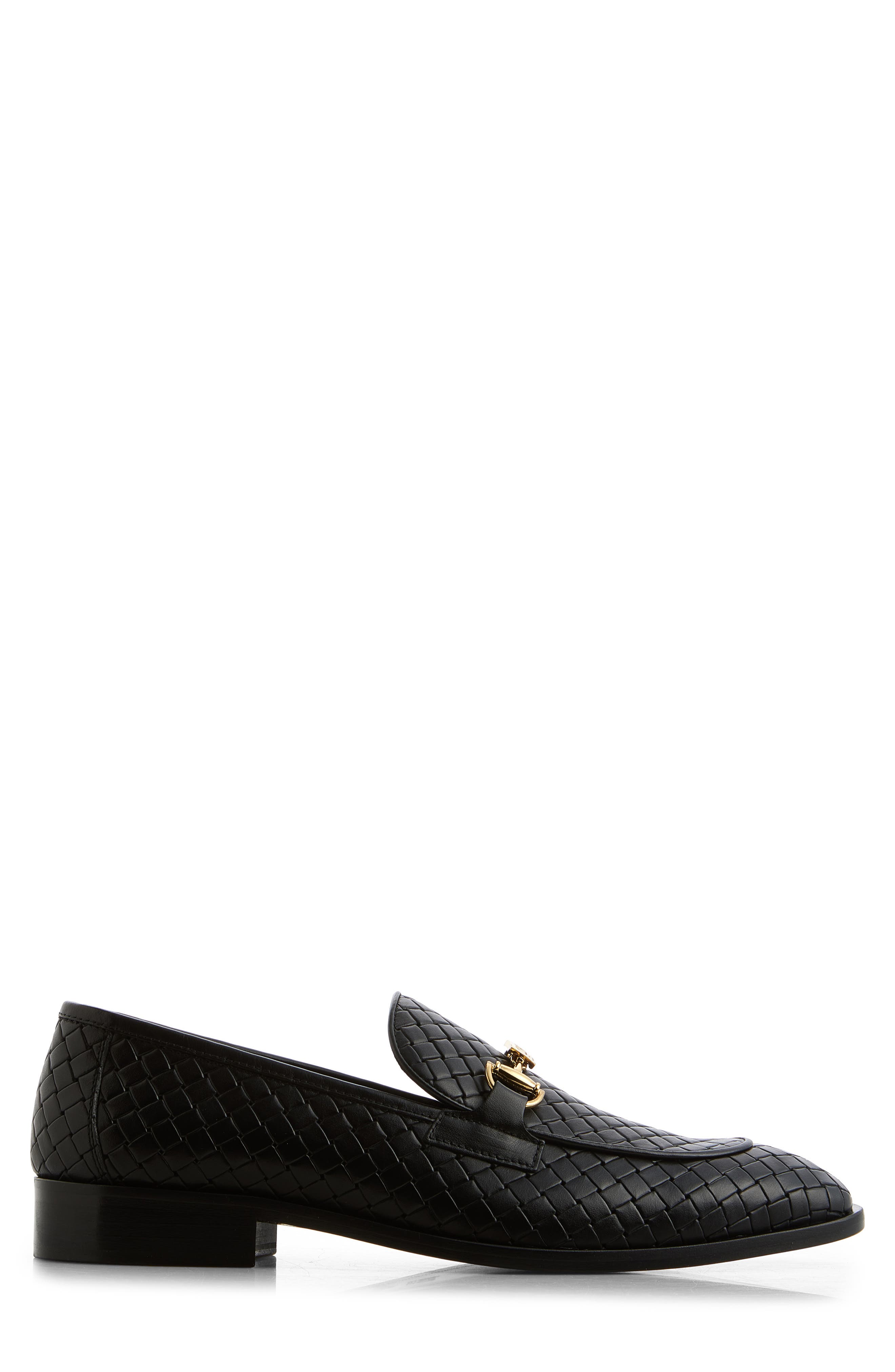 Roberto Cavalli Woven Bit Loafer, Alternate, color, 