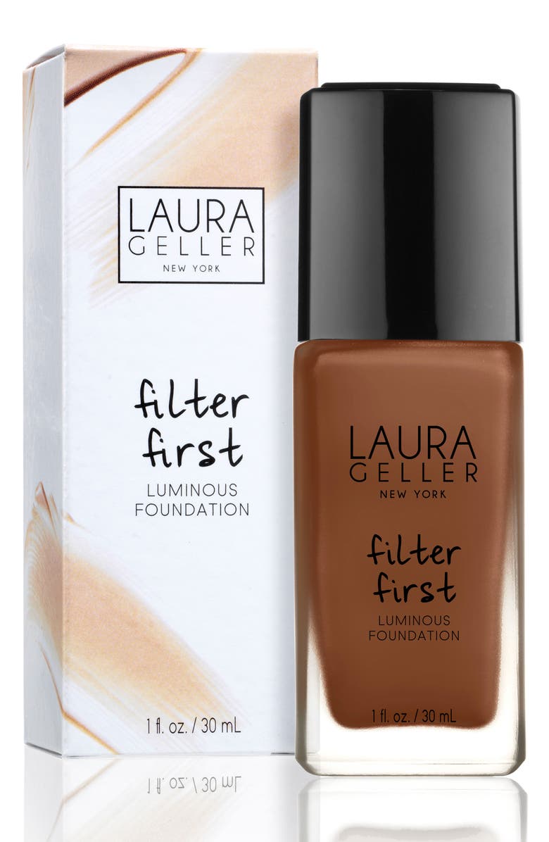 Laura Geller Beauty Filter First Luminous Foundation, Alternate, color, Mahogany