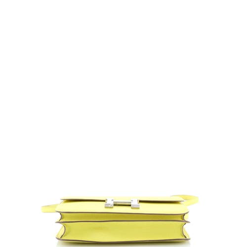 Pre-owned Hermes Hermes Constance Elan Bag Epsom 25 In Yellow