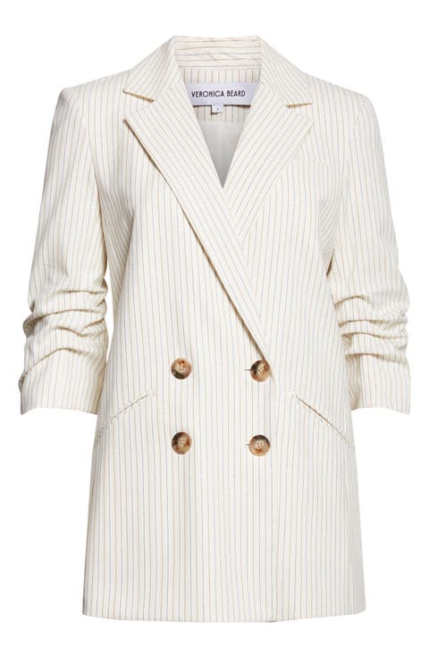 Rupert Metallic Pinstripe Dickey Jacket