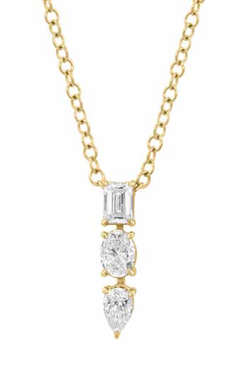 Lab-Grown Diamond Pendant Necklace
