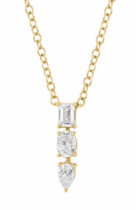 Lab-Grown Diamond Pendant Necklace