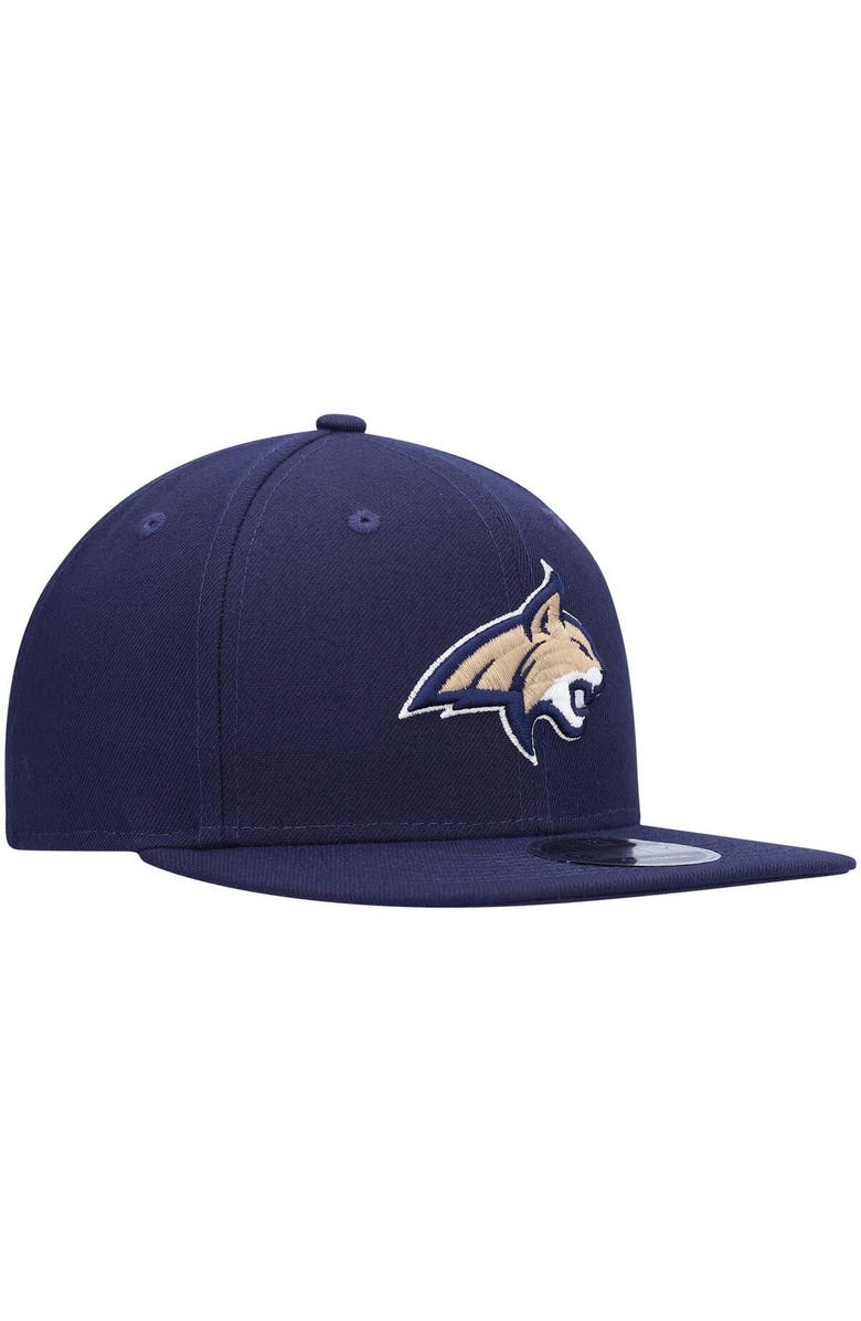 New Era Men's New Era Navy Montana State Bobcats 9FIFTY Snapback Hat, Alternate, color,