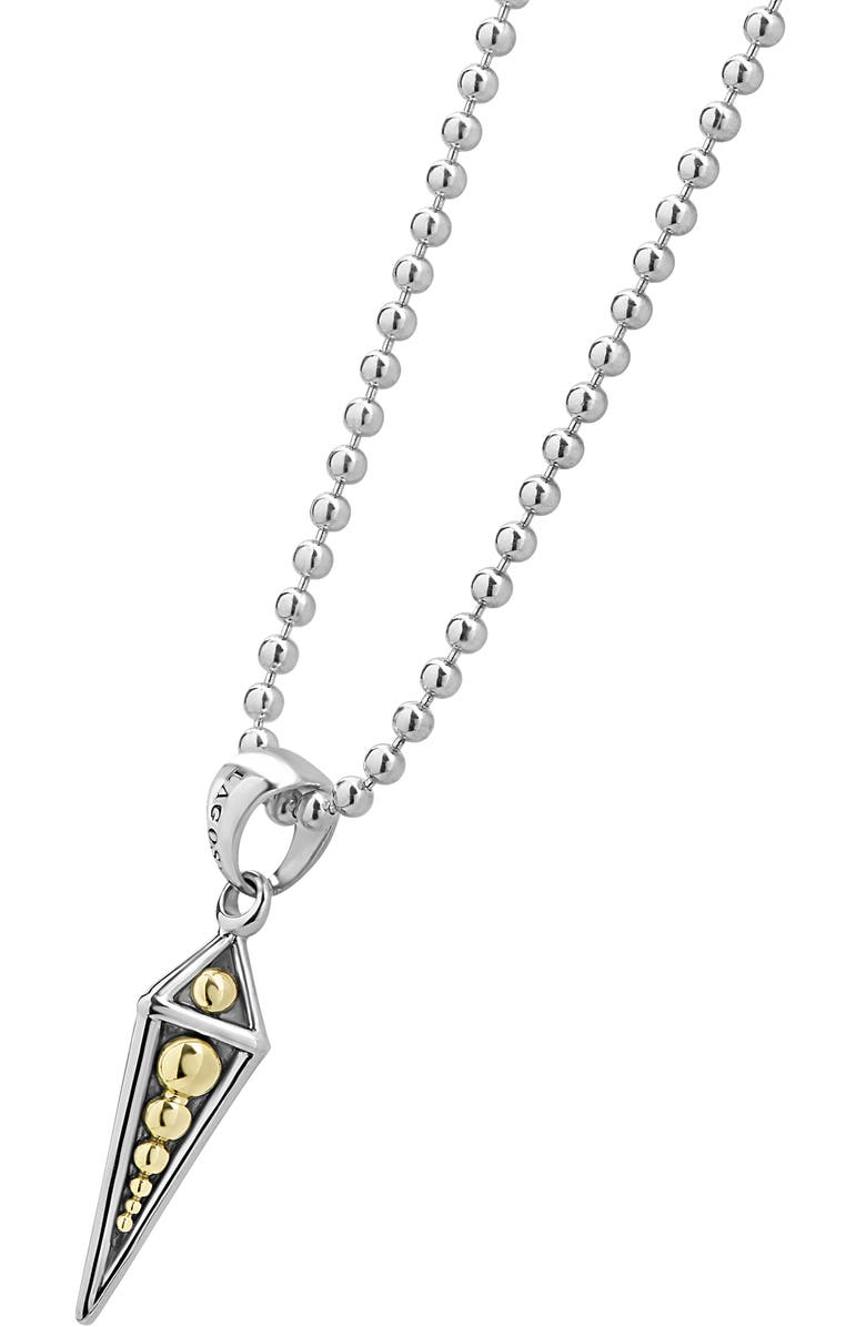 LAGOS KSL Pyramid Spike Pendant Necklace, Alternate, color, 