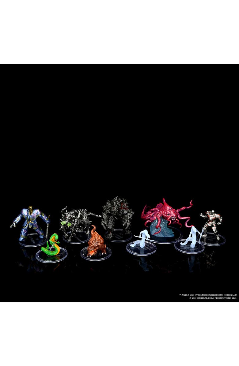 WizKids Games Critical Role Monsters Of Tal'Dorei Set 1 9 Miniature Set, Prepainted,Rpg, Alternate, color, Multicolored