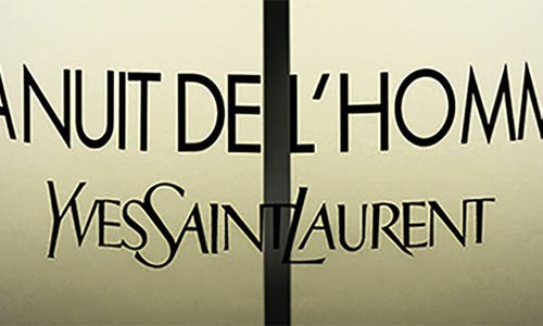 Saint Laurent Yves La Nuit De L'homme Eau De Toilette Set In Transparent