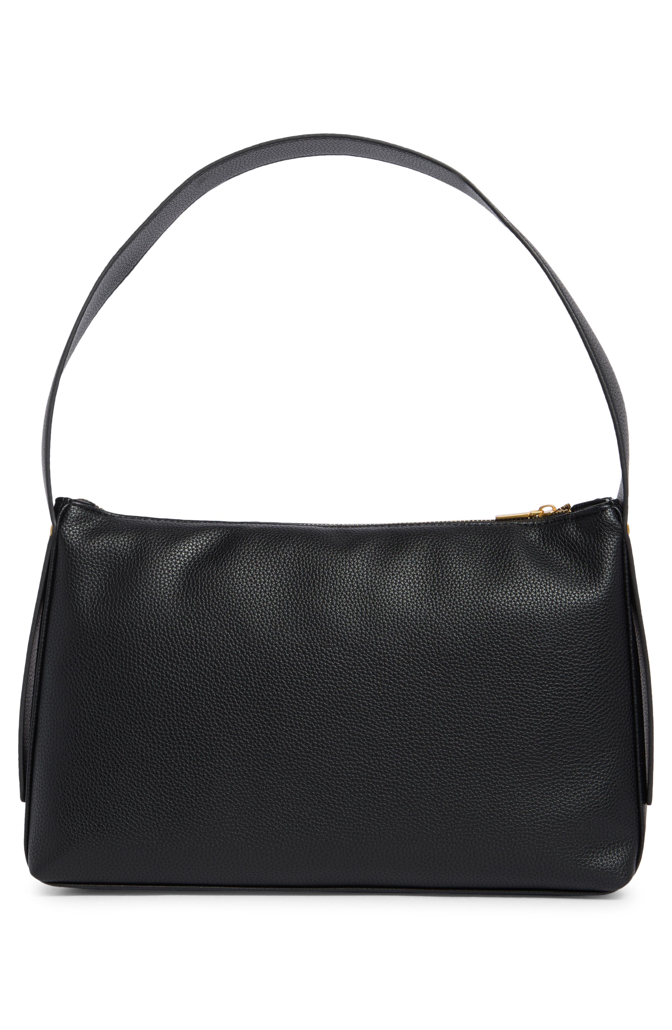 T Tahari Pebble Faux Leather Shoulder Bag, Alternate, color, 