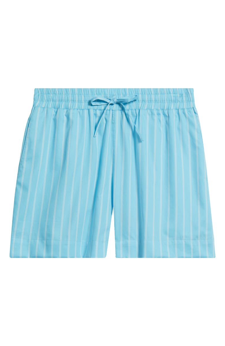 French Connection Alexis Stripe Cotton Poplin Shorts, Alternate, color, 