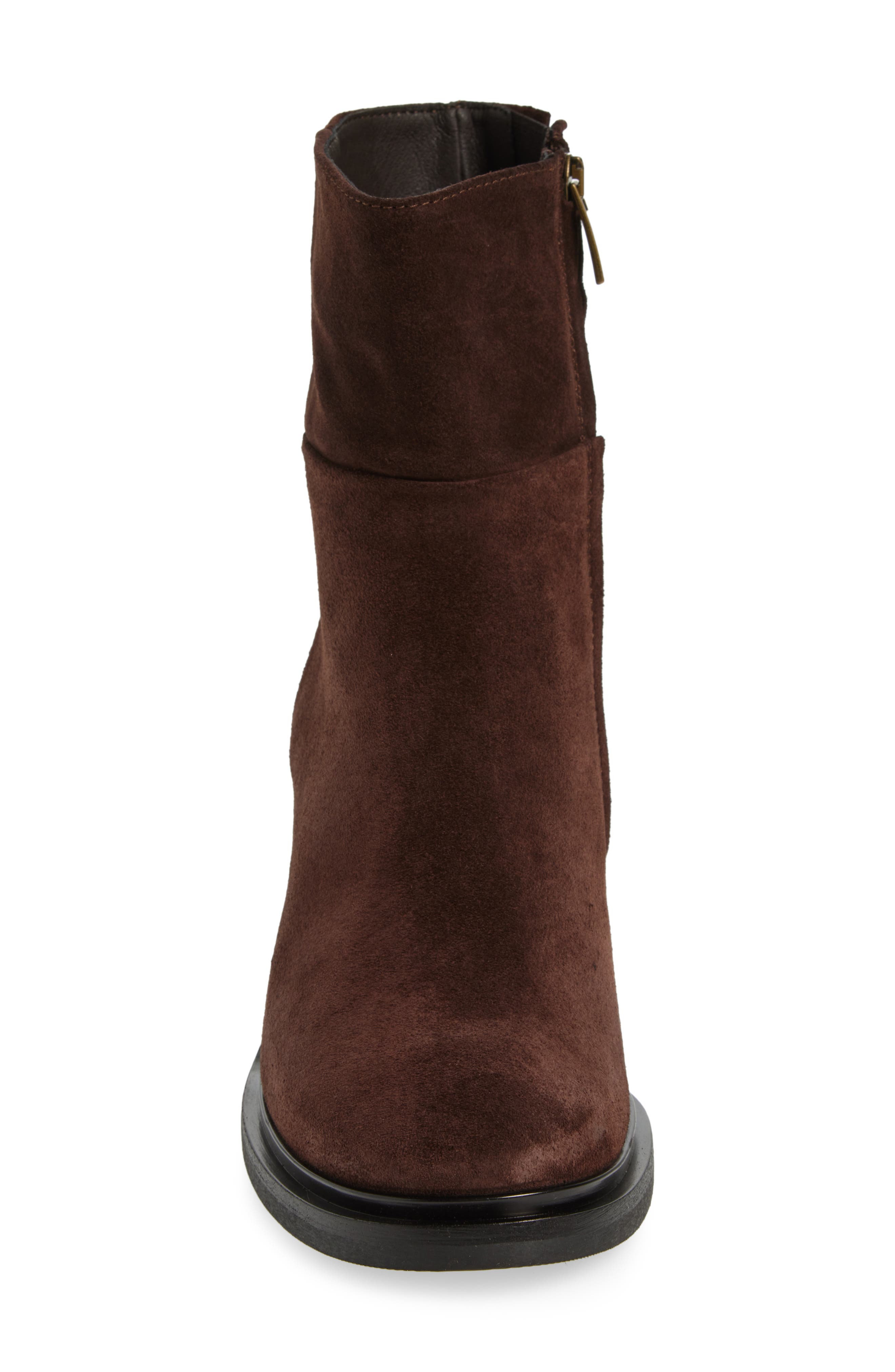 Cordani Brennen Genuine Suede Block Heel Bootie, Alternate, color, 