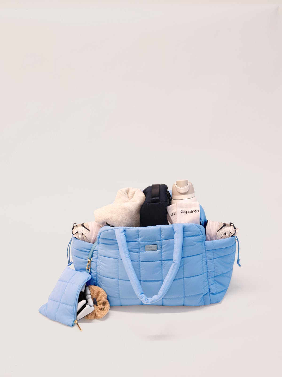 AUGUSTNOA Weekender Duffle, Alternate, color, Light Blue