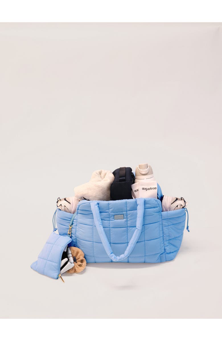 AUGUSTNOA Weekender Duffle, Alternate, color, Light Blue