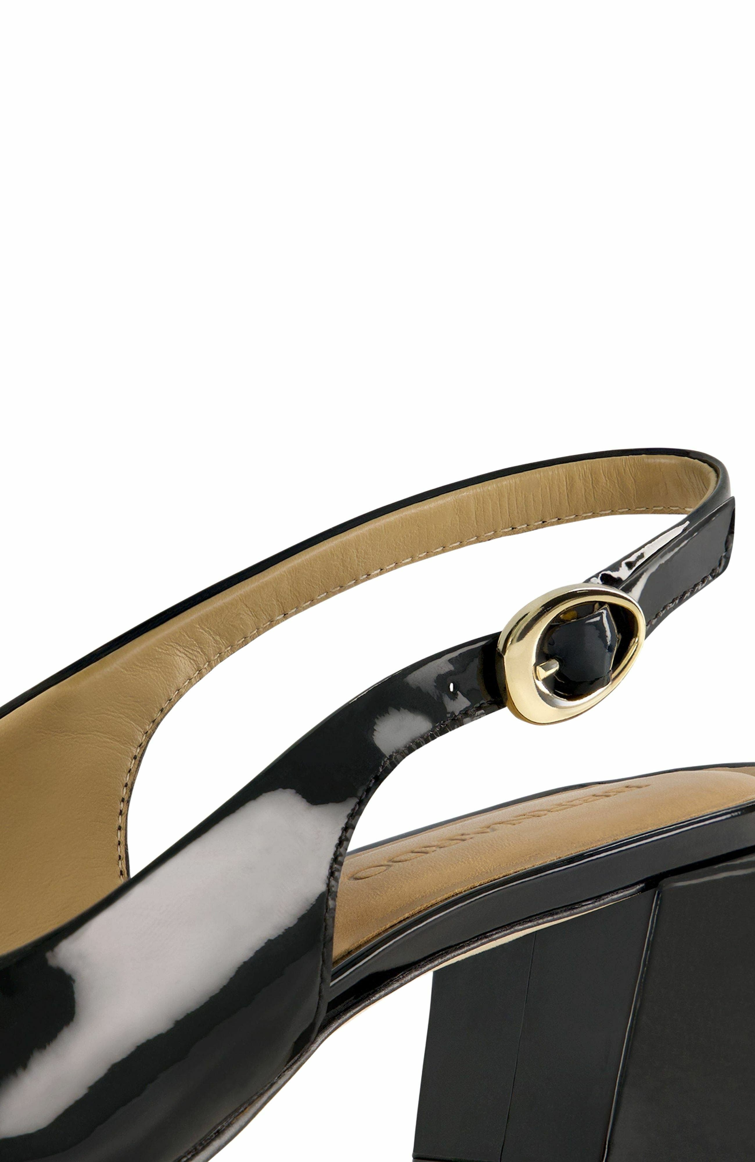 Bernardo Footwear Alexia Slingback Pump, Alternate, color, Black