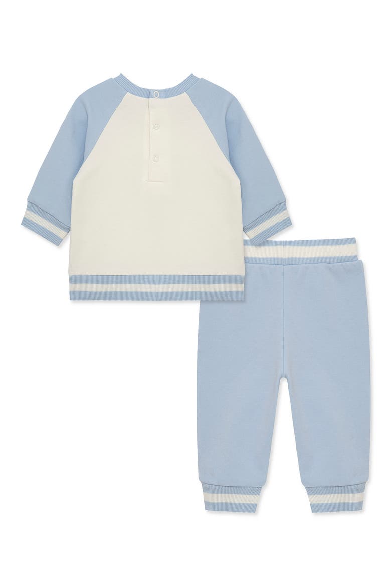 Kids' Safari Huddle Sweatshirt & Pants Set, Alternate, color, BLUE