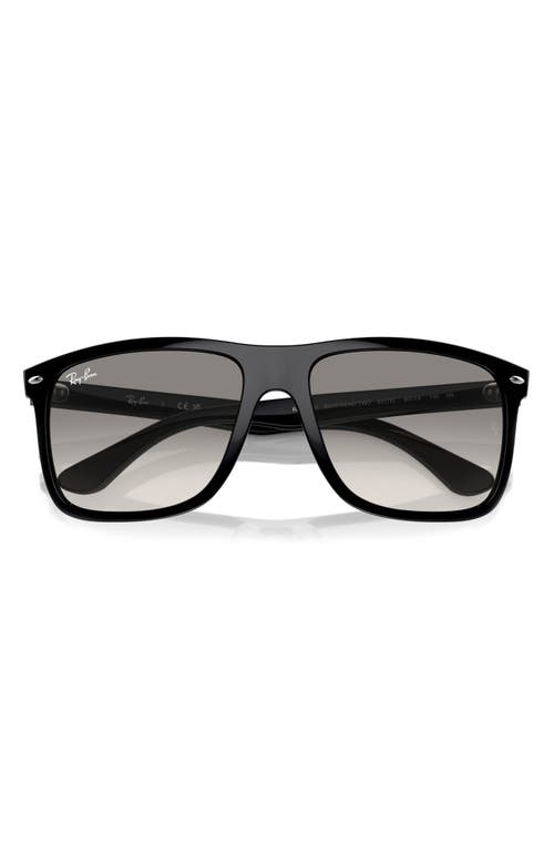 Ray Ban Ray-ban 60mm Gradient Square Sunglasses In Black