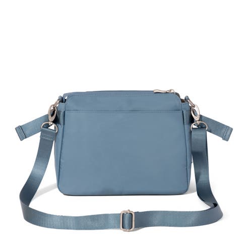 Baggallini Marais Crossbody Bag In Cornflower Twill