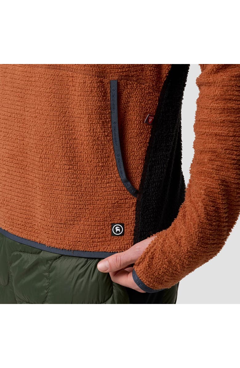 Backcountry Highliner Primaloft Air-Perm Fleece 1/4-Zip - Men's, Alternate, color, Sierra/Black