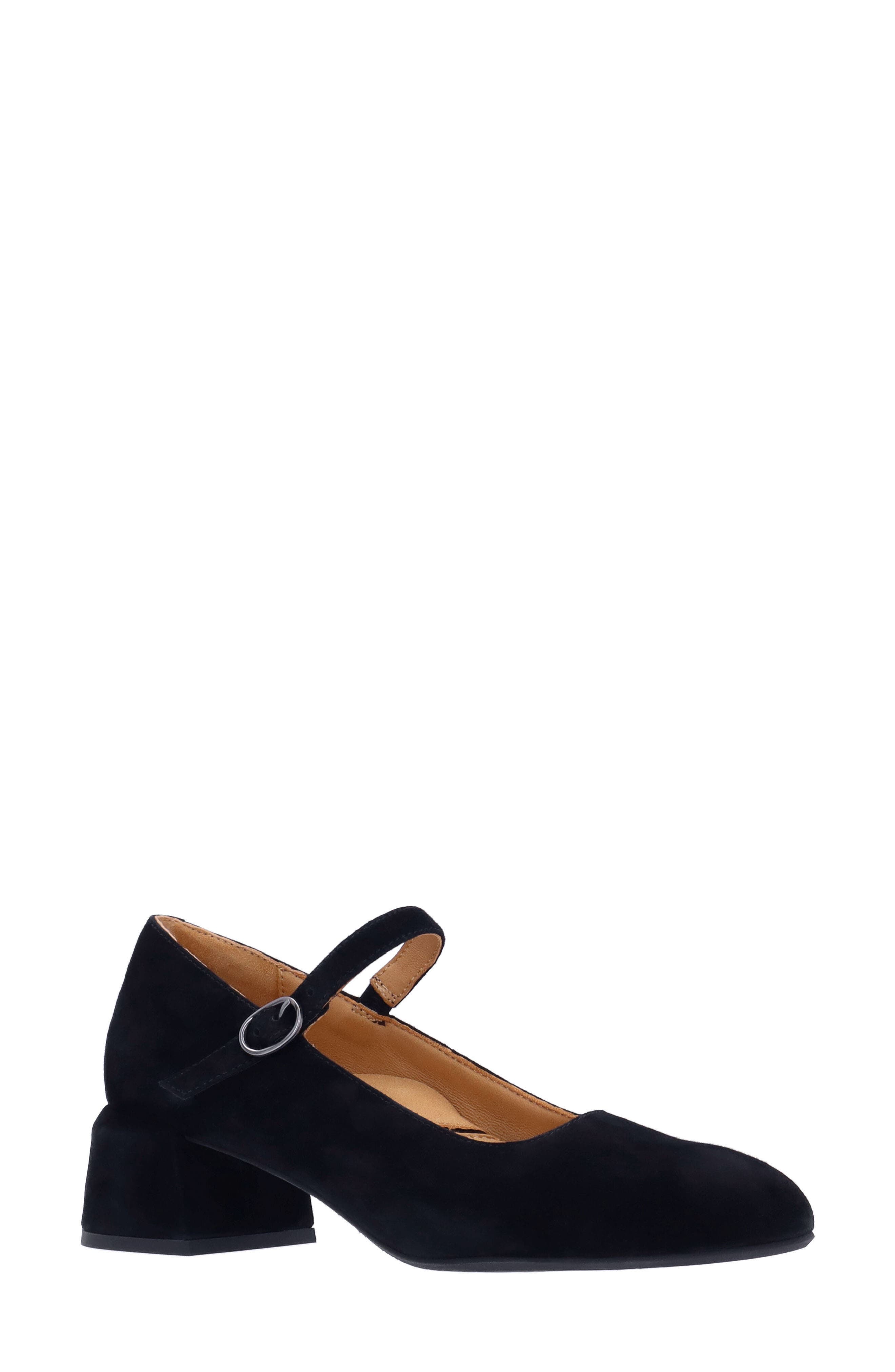 L'Amour des Pieds Katriel Mary Jane Pump, Main, color, Black