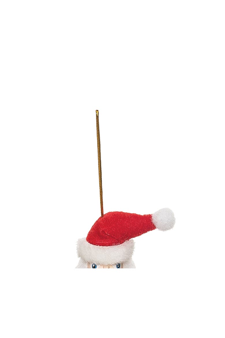 Nutcracker W/Tree Christmas Ornament, Alternate, color, Red