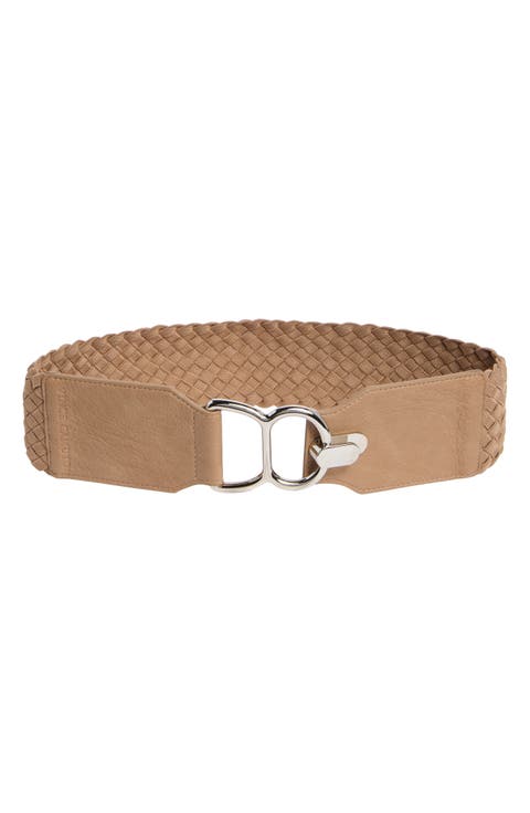Braided Stretch Waist Belt
